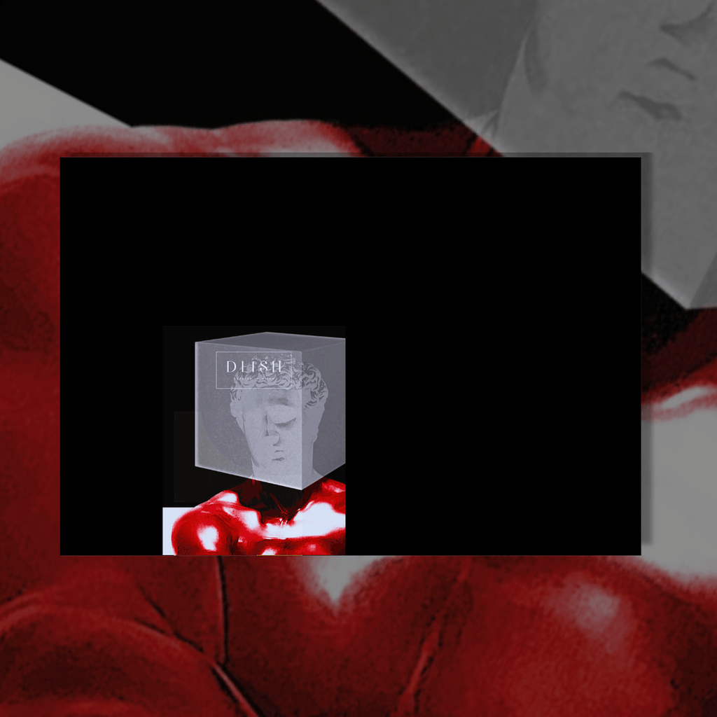 DLISH Emperor Tarot limited edition matte black luxury gift box with magnetic closure, numbered collector's edition