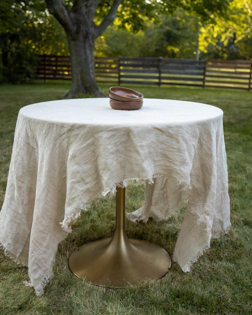 Anais Organic Linen Tablecloth
