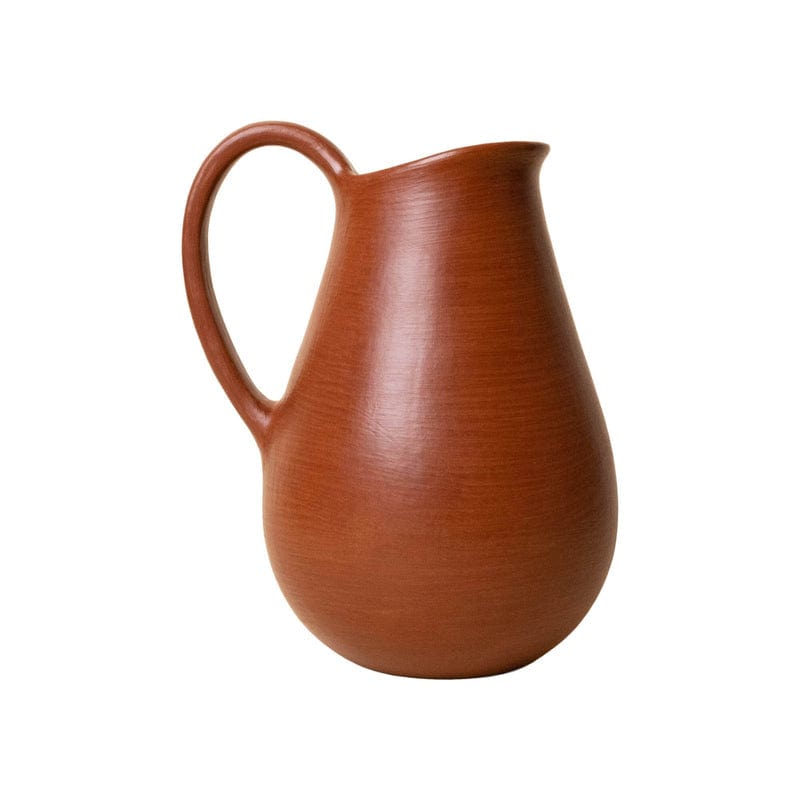 12" Red Clay Pitcher