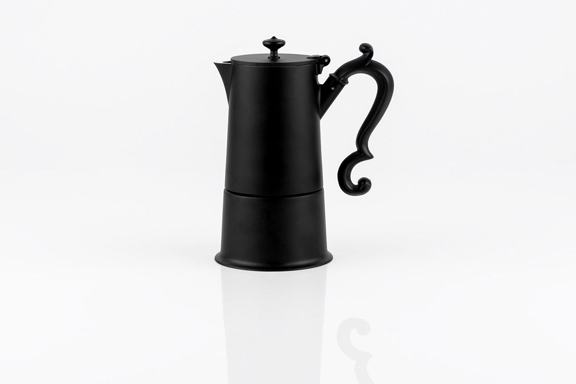 Moka Pot | Lady Anne Moka (Black) | Dlish.us